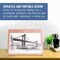 Large 18-1/2" x 14-1/8" (A3) Adjustable Wood Art Drawing Board - 6 Angles, Beechwood Construction, Pencil Ledge - Perfect for Designing, Drafting, Sketching & Architecture Work